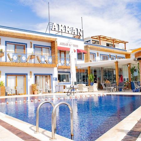 Akkan Beach Hotel Bodrum Exterior foto