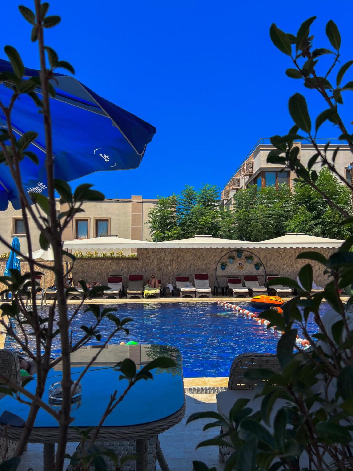 Akkan Beach Hotel Bodrum Exterior foto