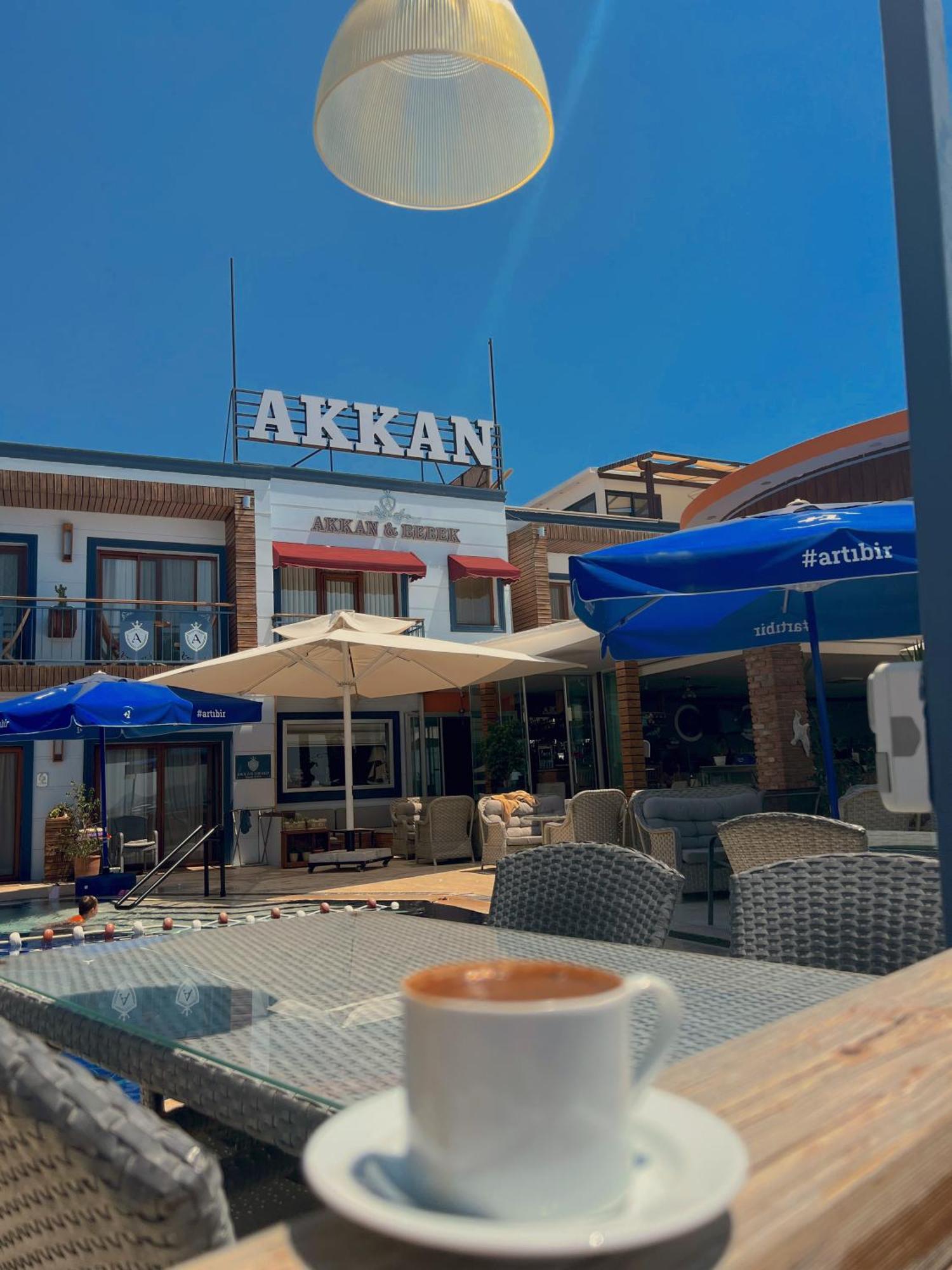 Akkan Beach Hotel Bodrum Exterior foto